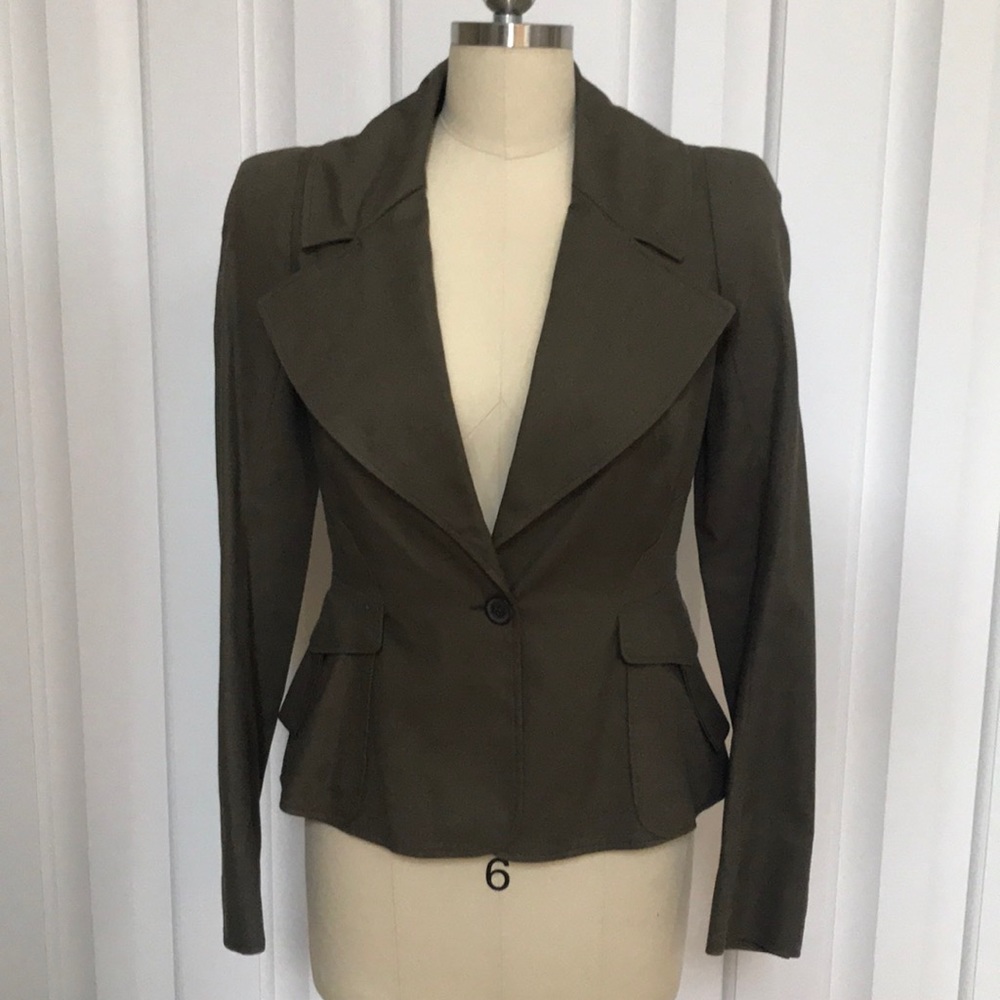 NWT Givenchy military style blazer jacket coat 38